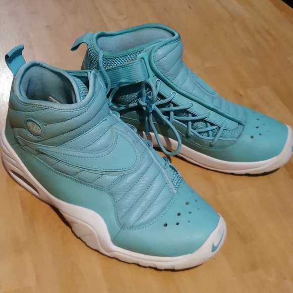 Nike Air Shake NDestrukt Dennis Rodman (GS) Size 7Y Island Green - Picture 2 of 4